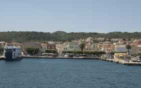 Blick auf die Insel San Pietro